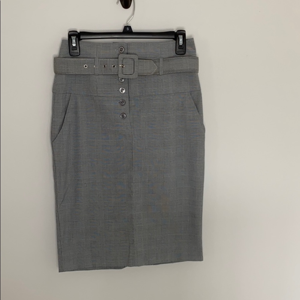 Rampage Pencil Skirt with belt